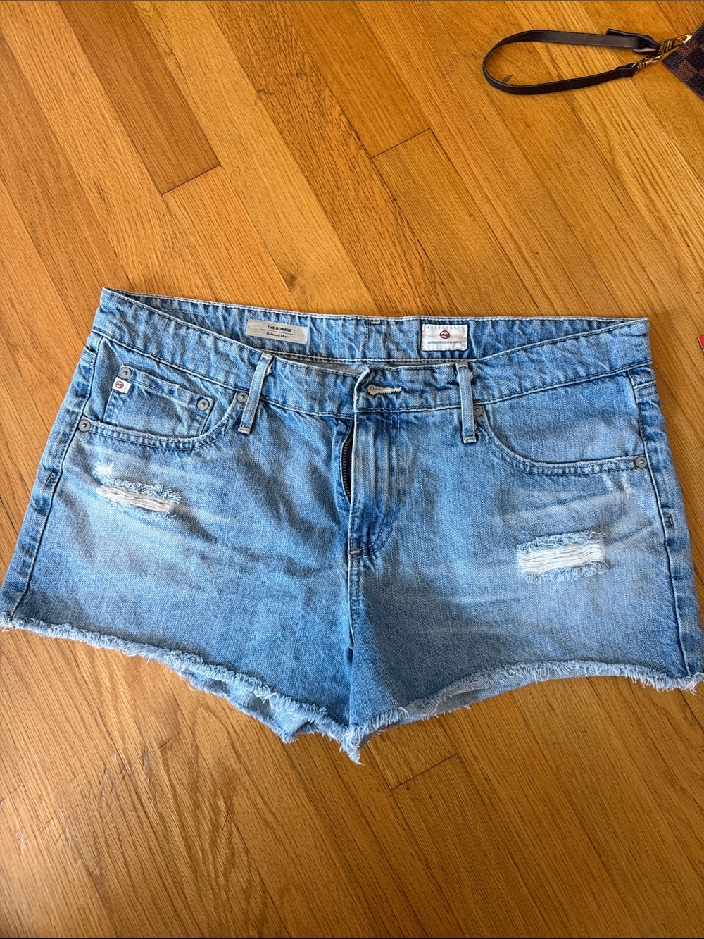 AG Adriano Goldschmied the Bonnie blue Jean shorts